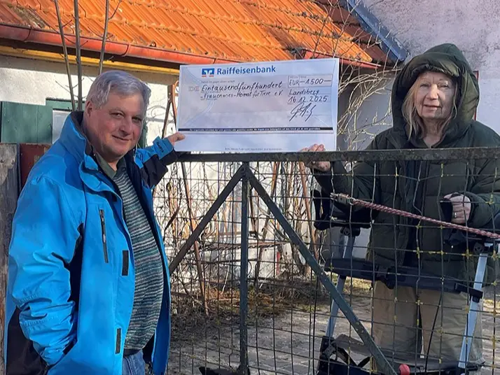 Planer & Kollegen spendet für Frauenwies – Heimat für Tiere e.V.